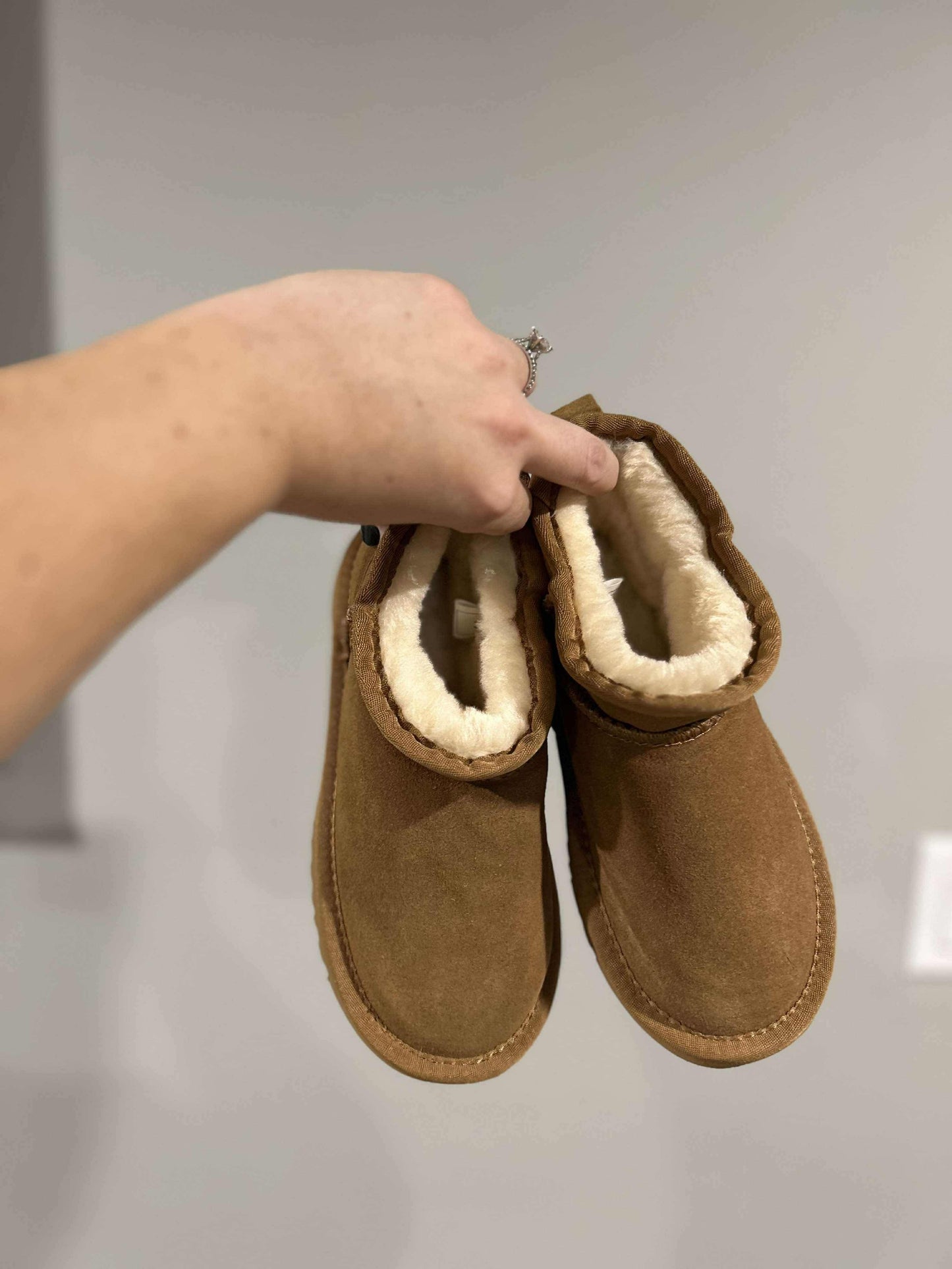 PRE ORDER Branded Kids Fur Lined Boots
