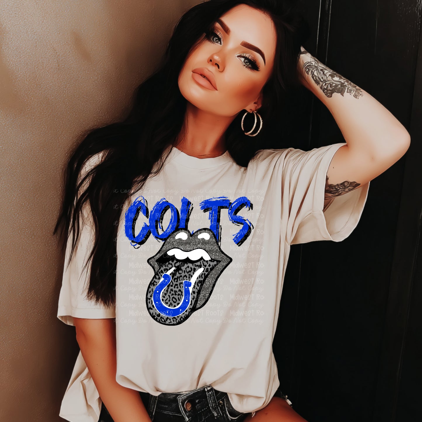 Professional Football Tongue Team Top
