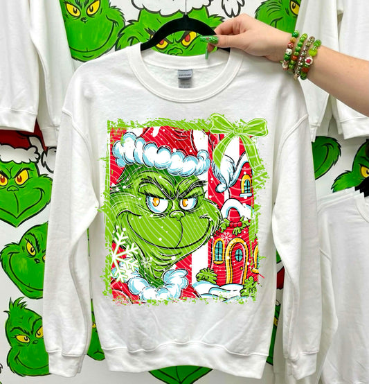 WS Completed Top Christmas Green Guy Colorful