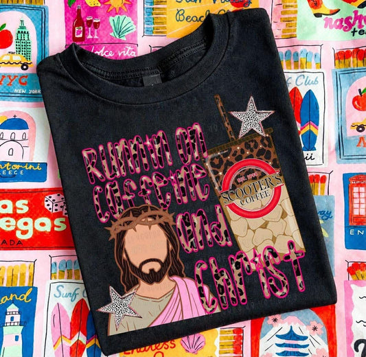 Runnin on Caffeine & Christ Scoot Top