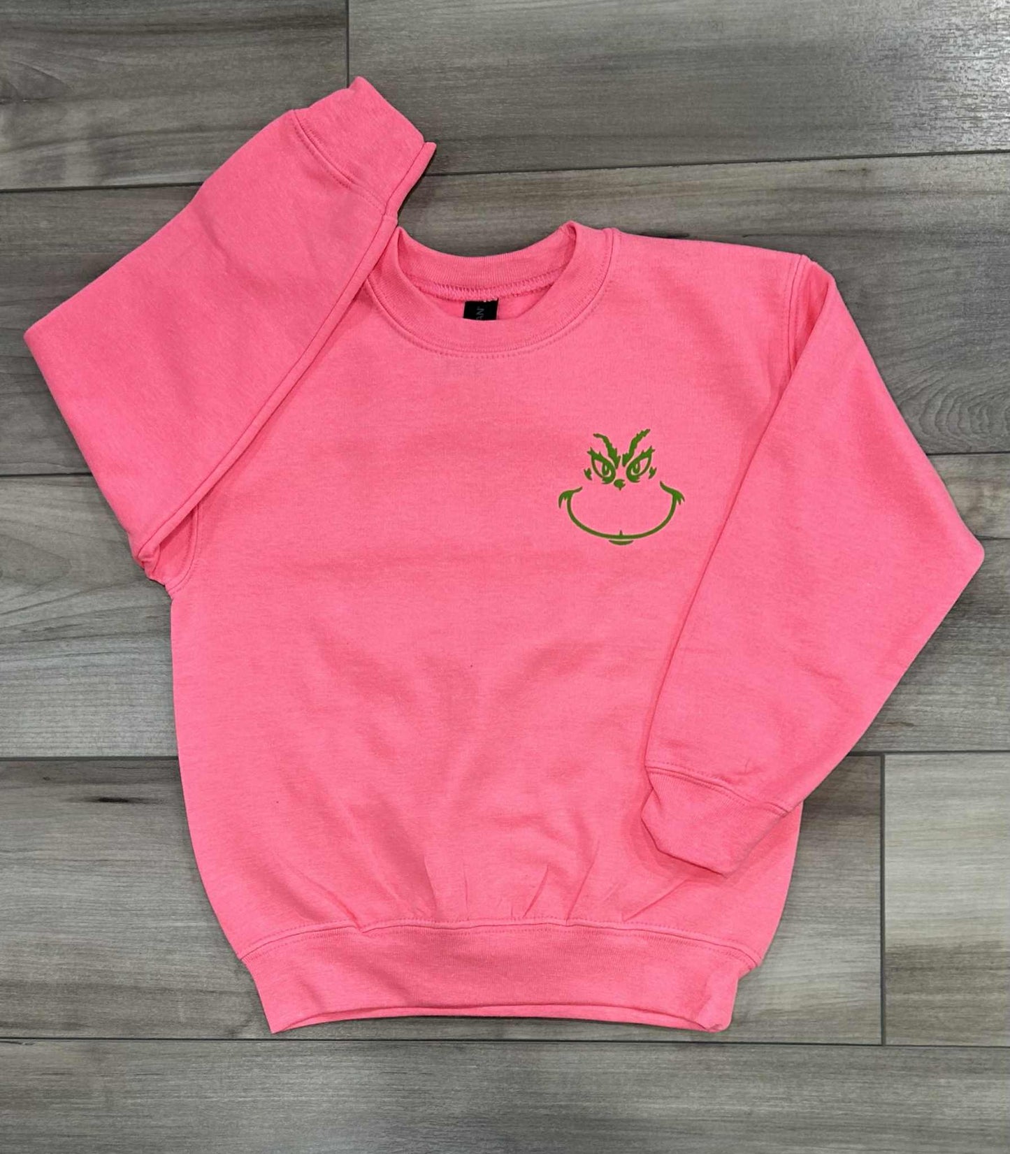 You’re A Mean One Puff Printed Kids Top