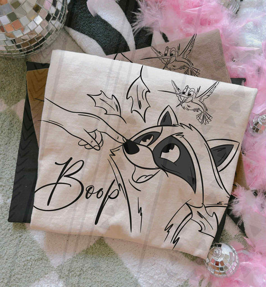 WS Completed Top Boop Racoon