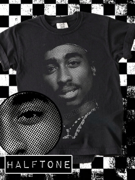 Tup@c Halftone Top