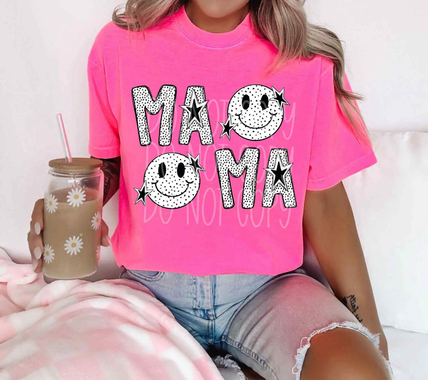 DTF Print- MaMa Dalmatian Print