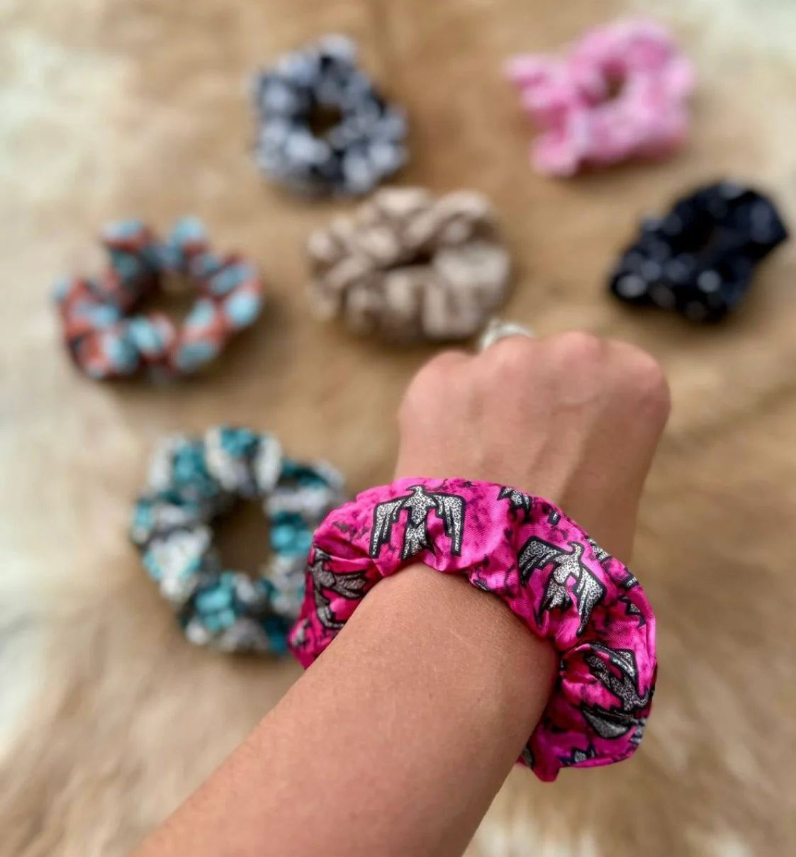 RTS Silk Scrunchie