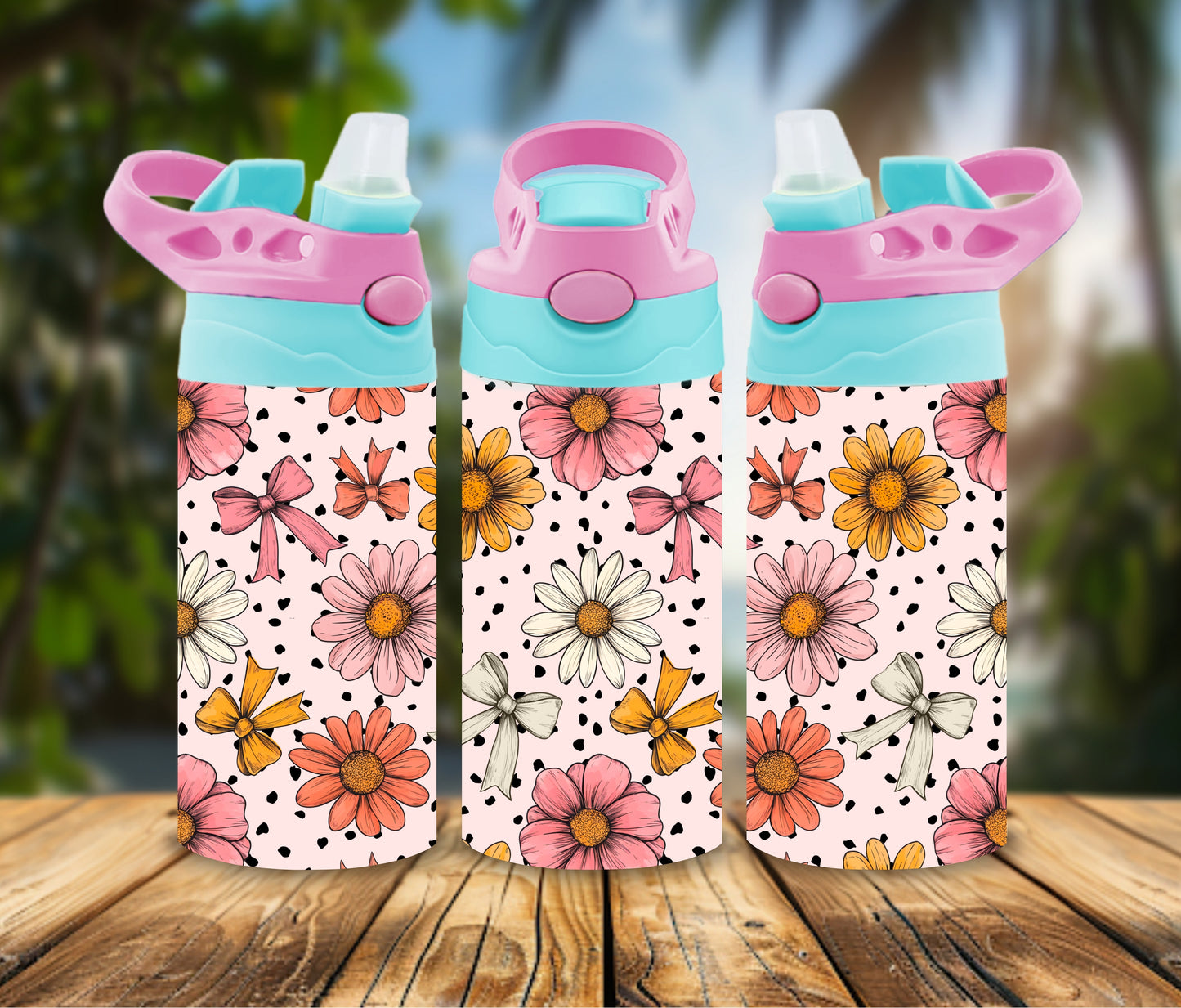 Pattern Kids Sippy or Waterbottle
