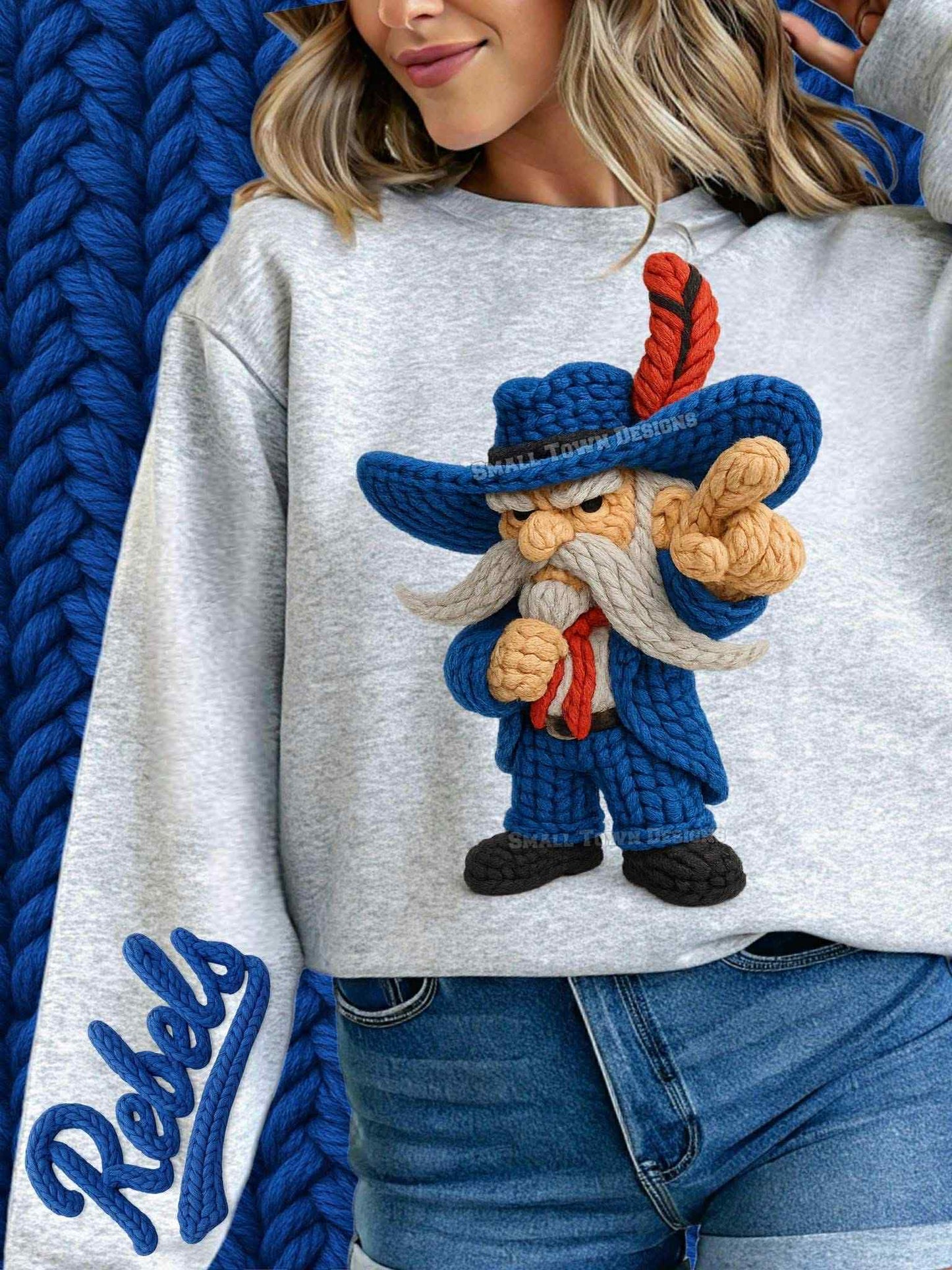 DTF Print - Faux Yarn R3bels