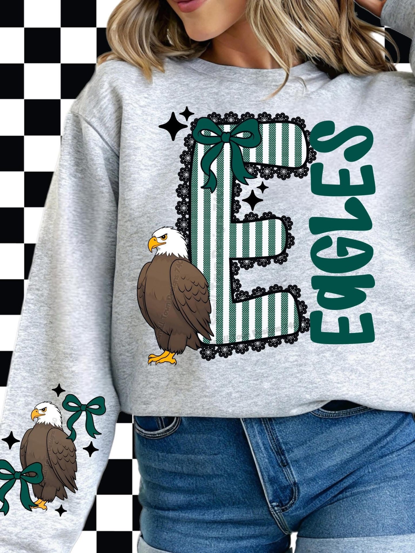 DTF Print -Seersucker Eagles