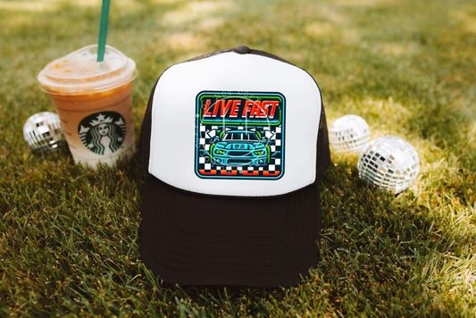 WS Completed Live Fast Foam Trucker Hat
