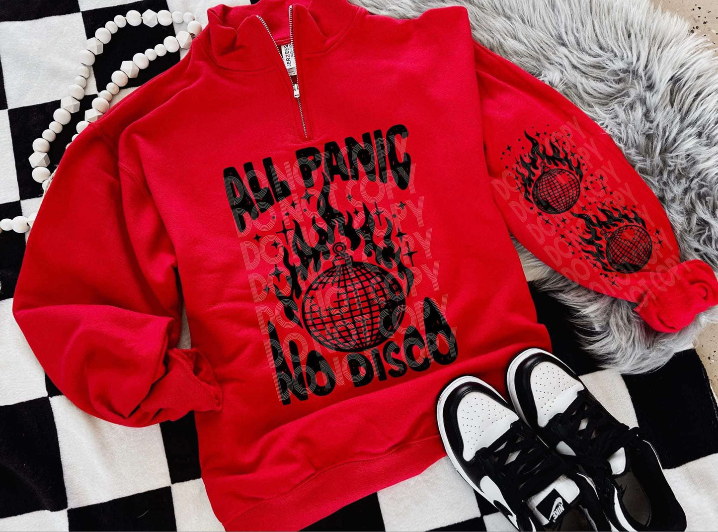 DTF Print- All Panic No Disco