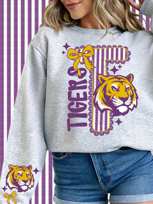 DTF Print -Seersucker Tigers