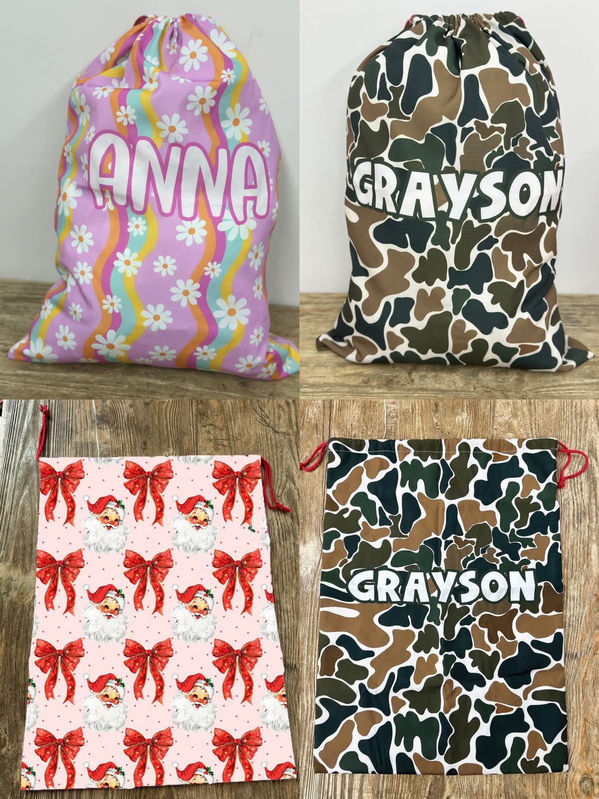 Pre Order Santa Sacks