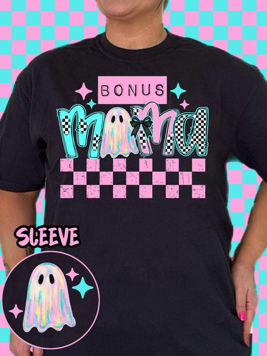 Faux Holo Bonus Mama Ghost Top