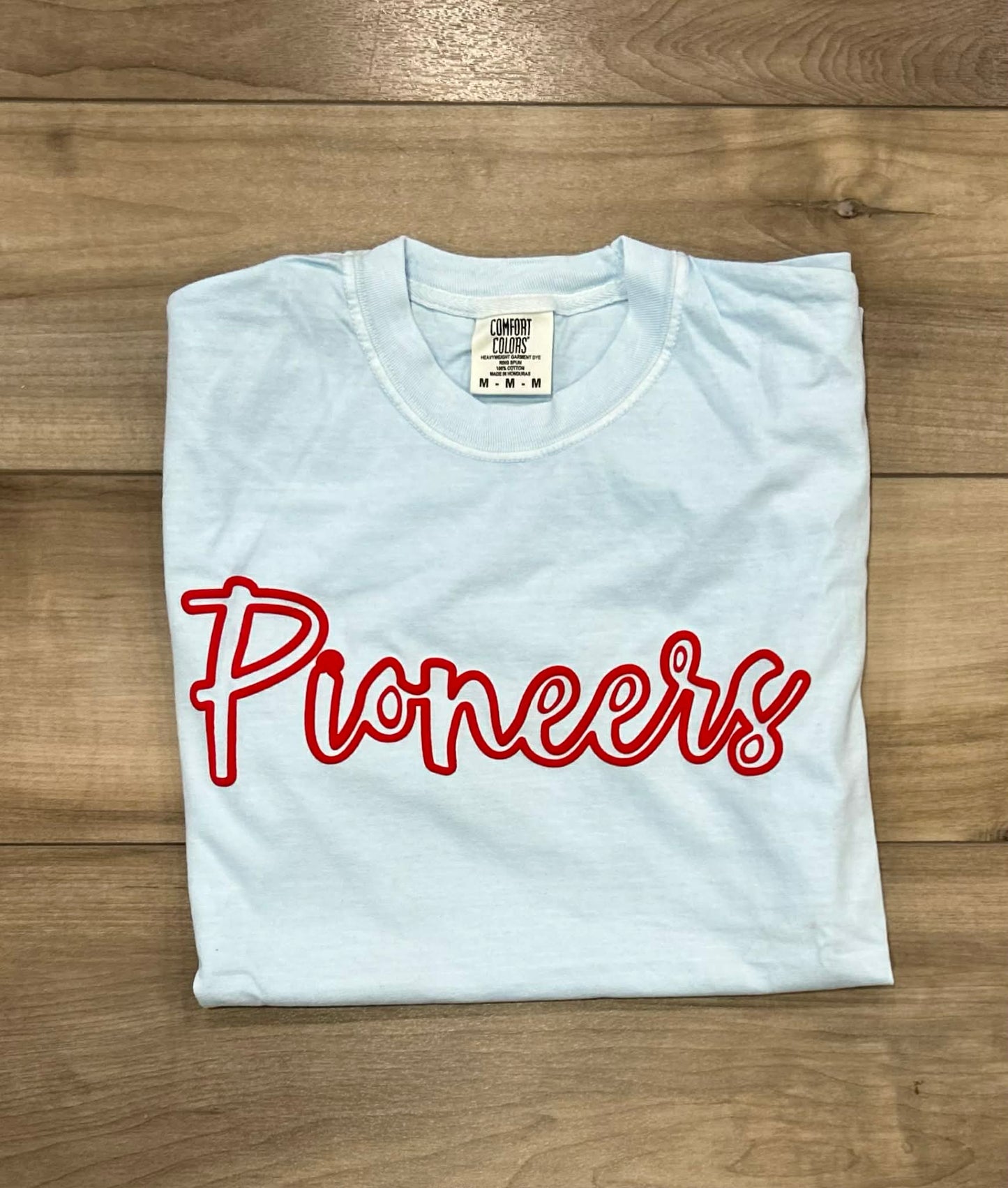 Custom Team Outline Puff Printed Top