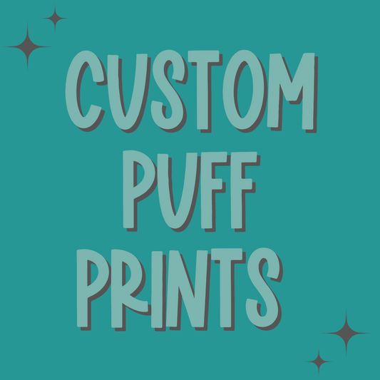 Custom Puff Prints