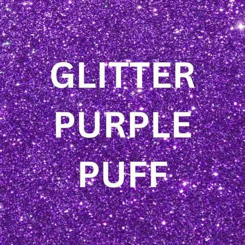 Custom Glitter Puff Print