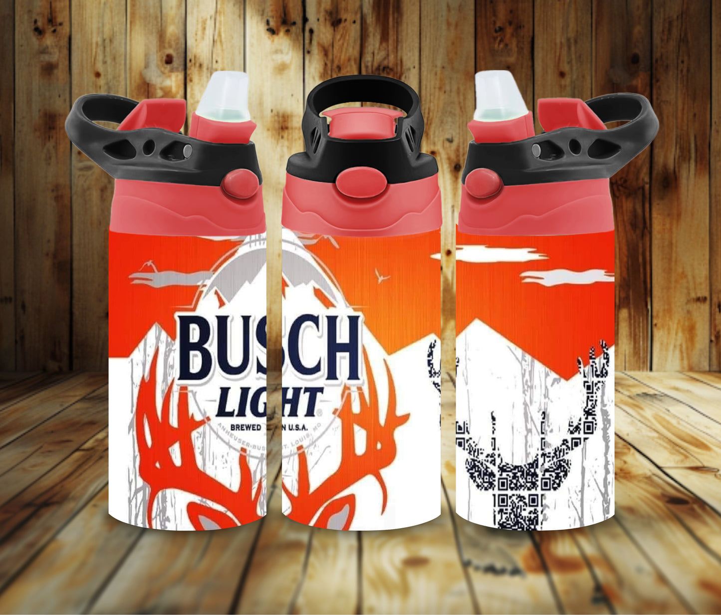 Alcoholic Beverage Kids Sippy or Waterbottle