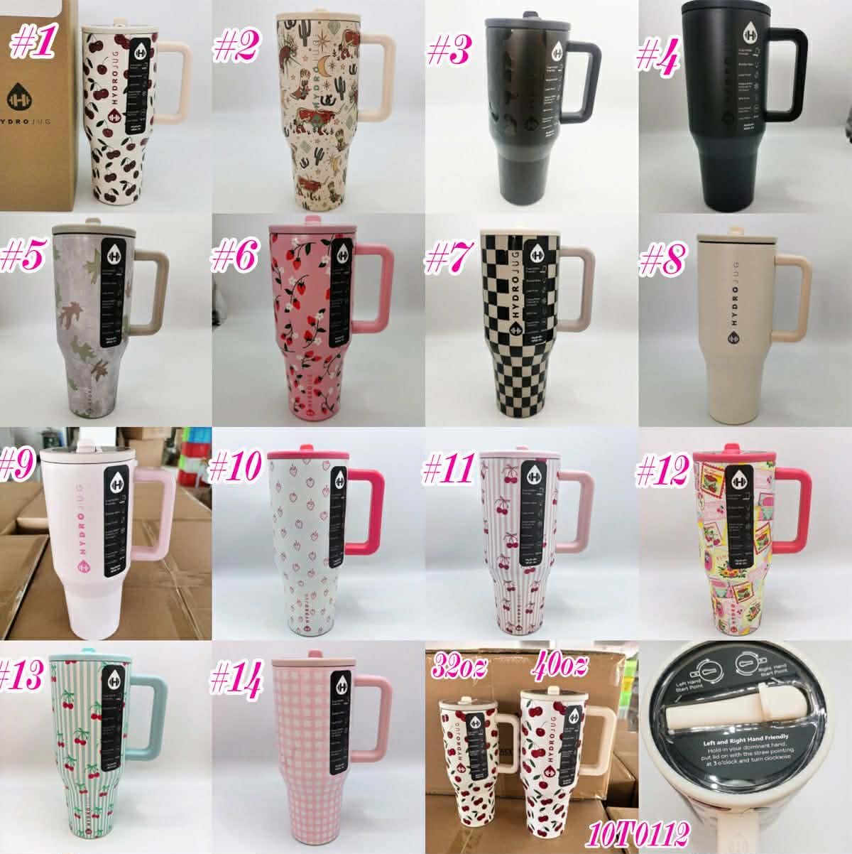 RTS Hydr0 Flip Top Tumbler