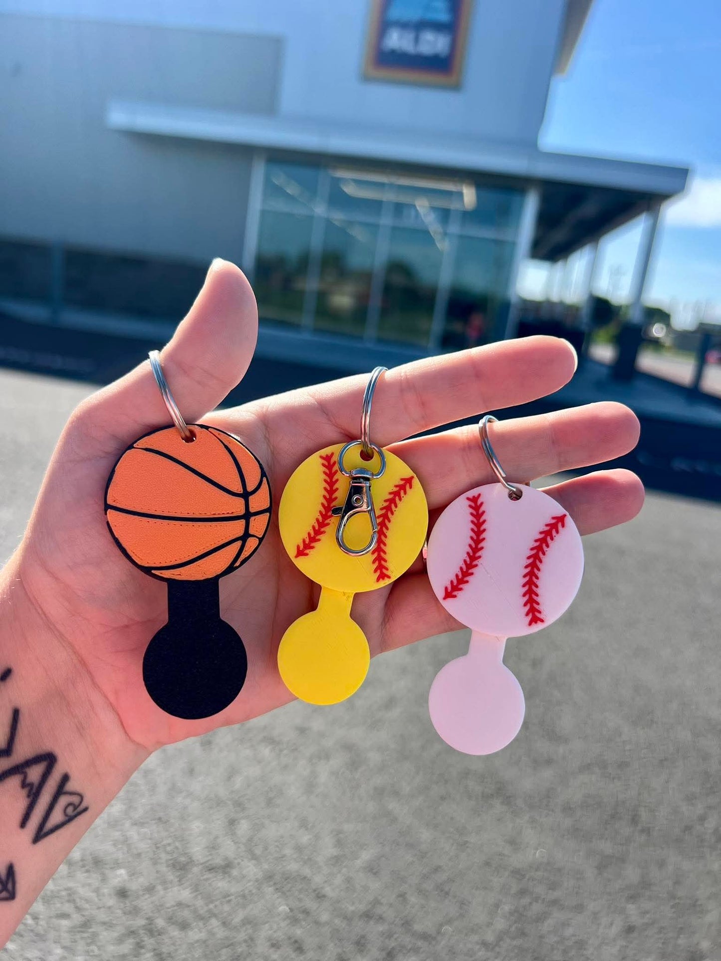 3D Printed Quarter Keychains