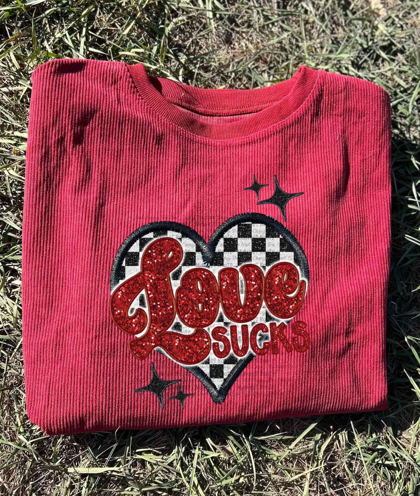 Pre Order Love Sucks Corduroy
