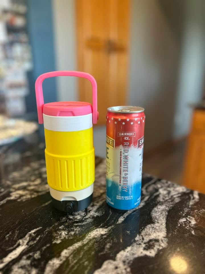 3D Printed Pencil Can Koozie