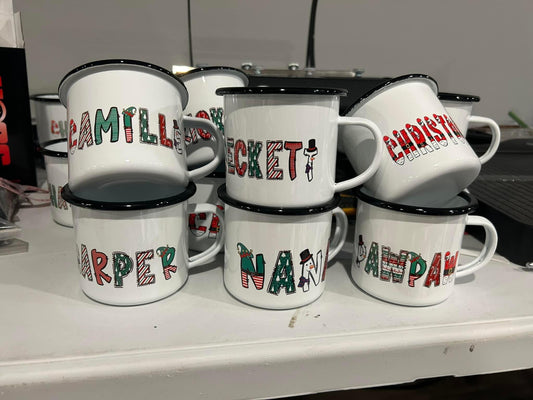Personalized Christmas Mug