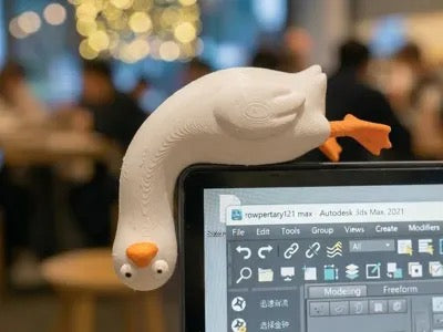 3D Printed Goose Monitor Buddy