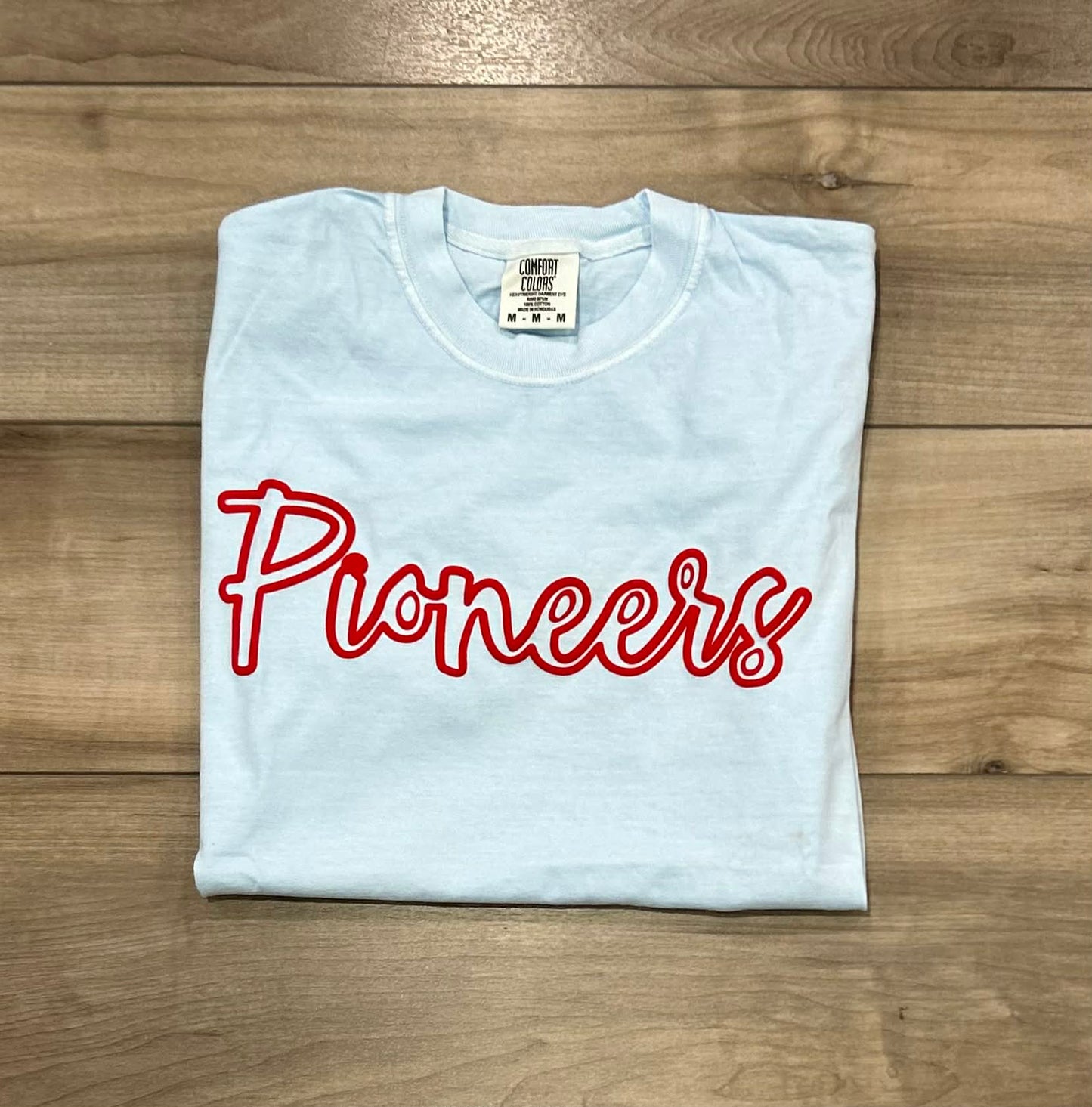 Custom Team Outline Puff Printed Top