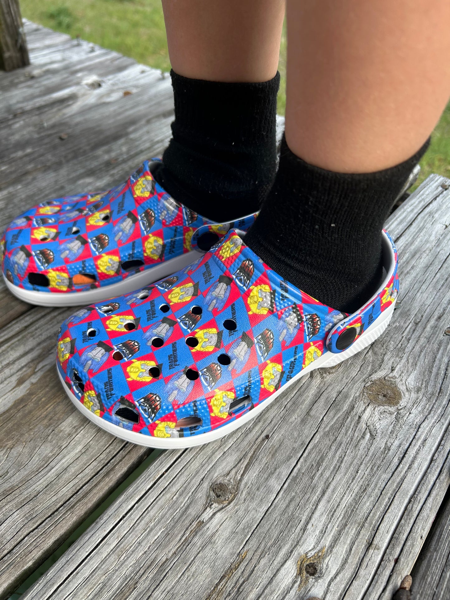 Pre Order Kids Patterned Clogs