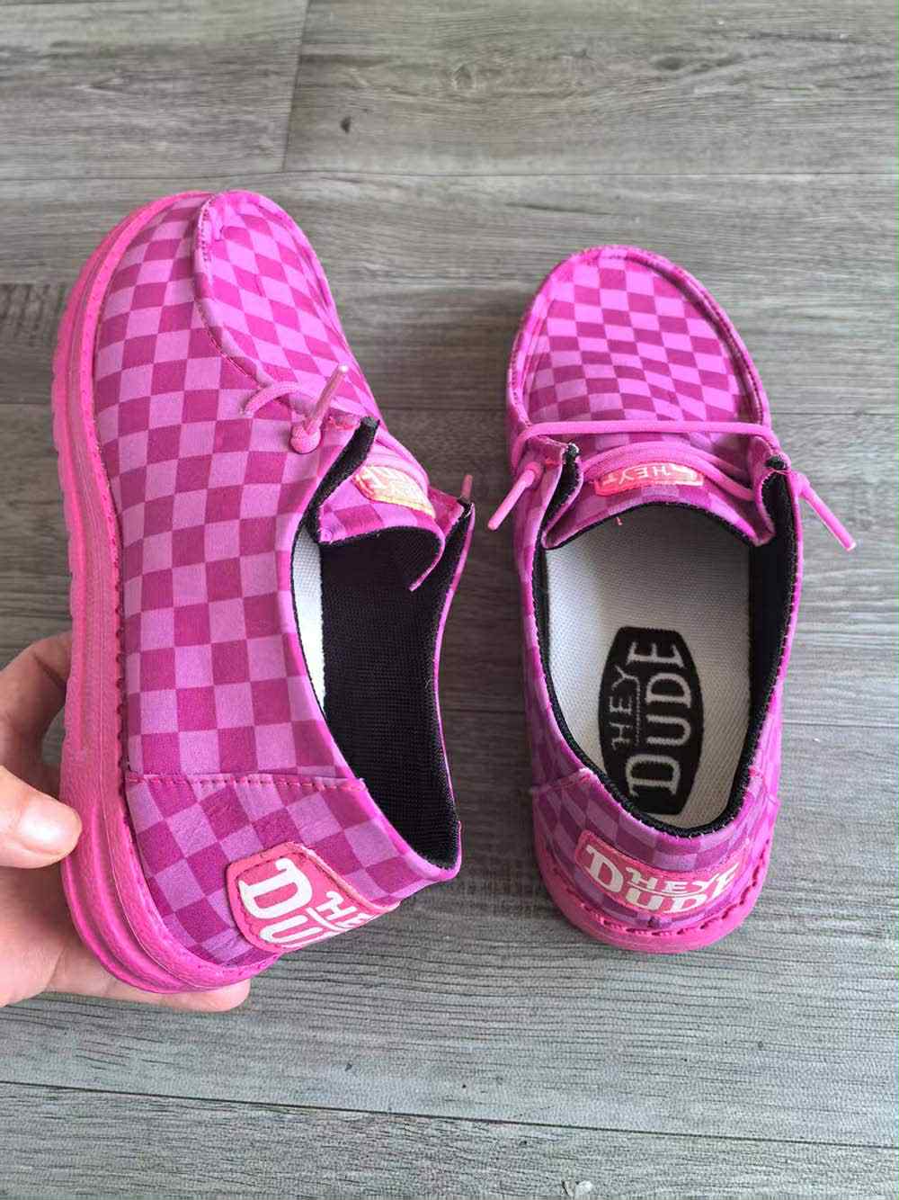 Pre Order Adult Checkered Shoes