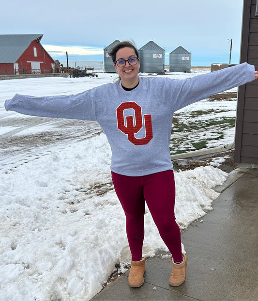 S00ners Oversized Arm Print Top