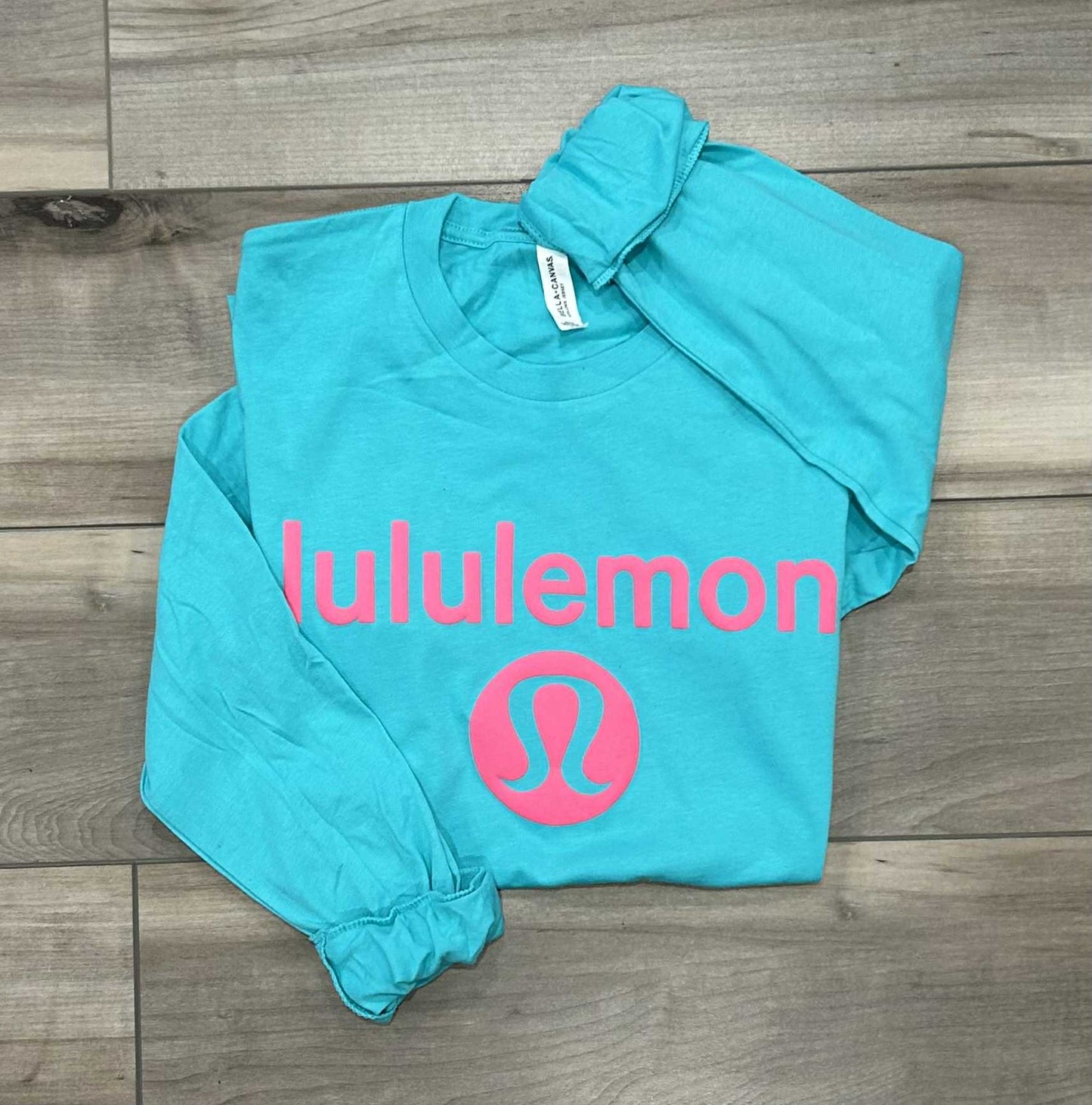 LU LU Puff Printed Top