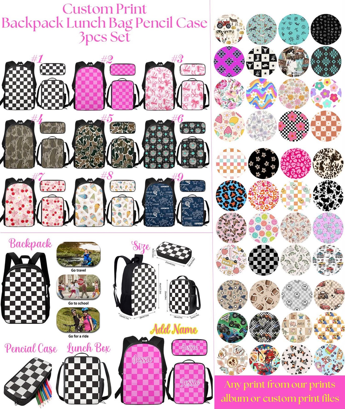 Pre Order Backpack Sets