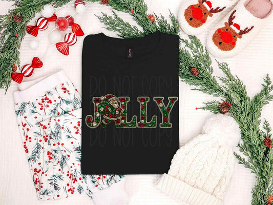 DTF Print - Faux Gem Jolly