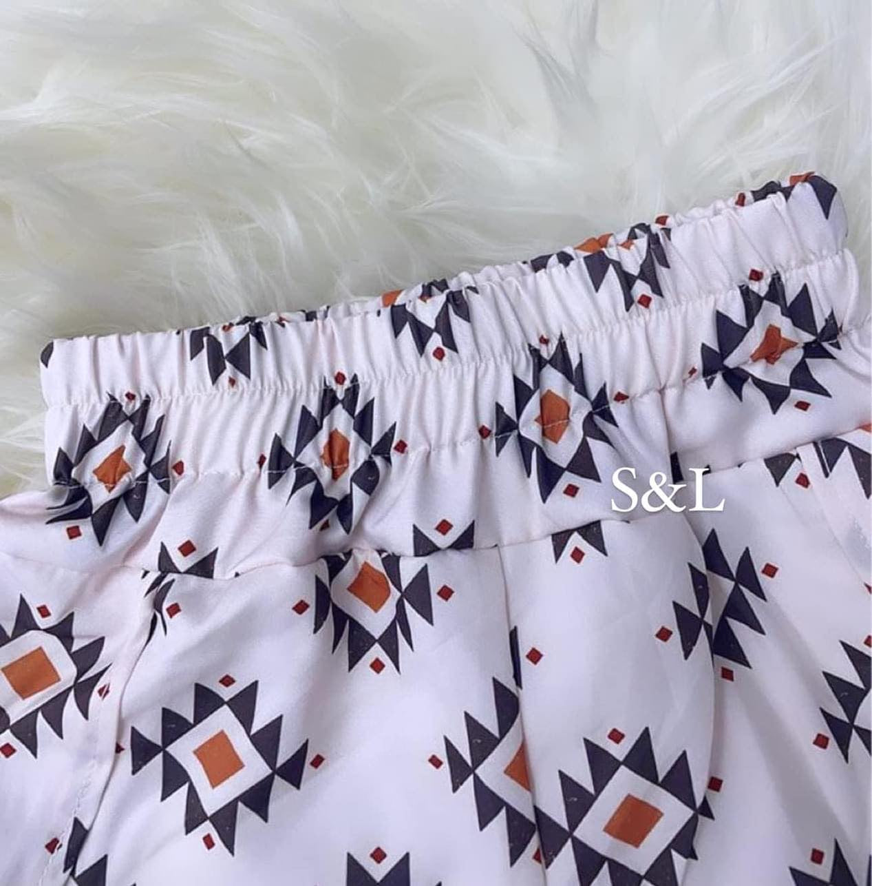 RTS Women’s Printed High Waisted Shorts