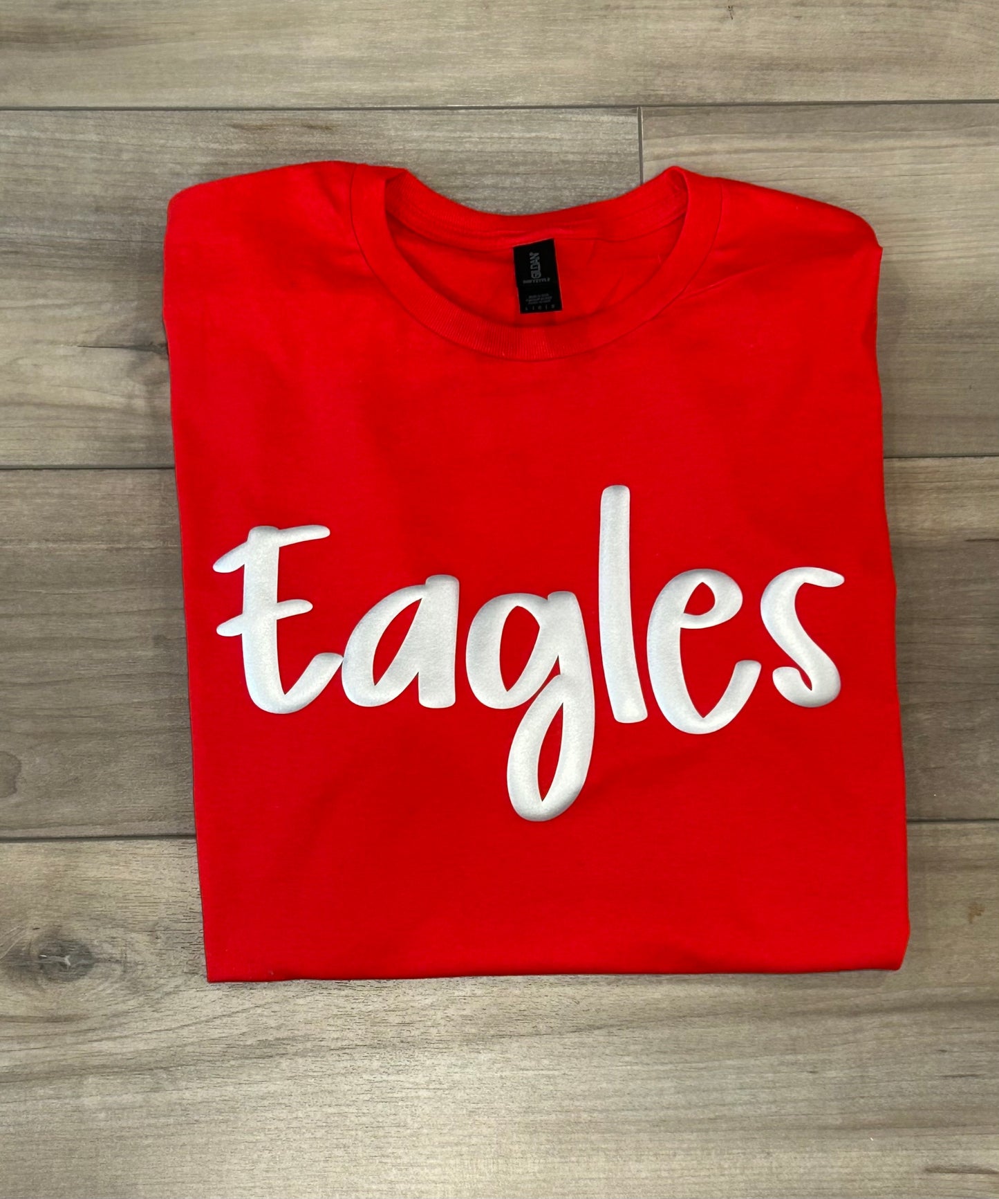 Mascot Metallic Puff Print