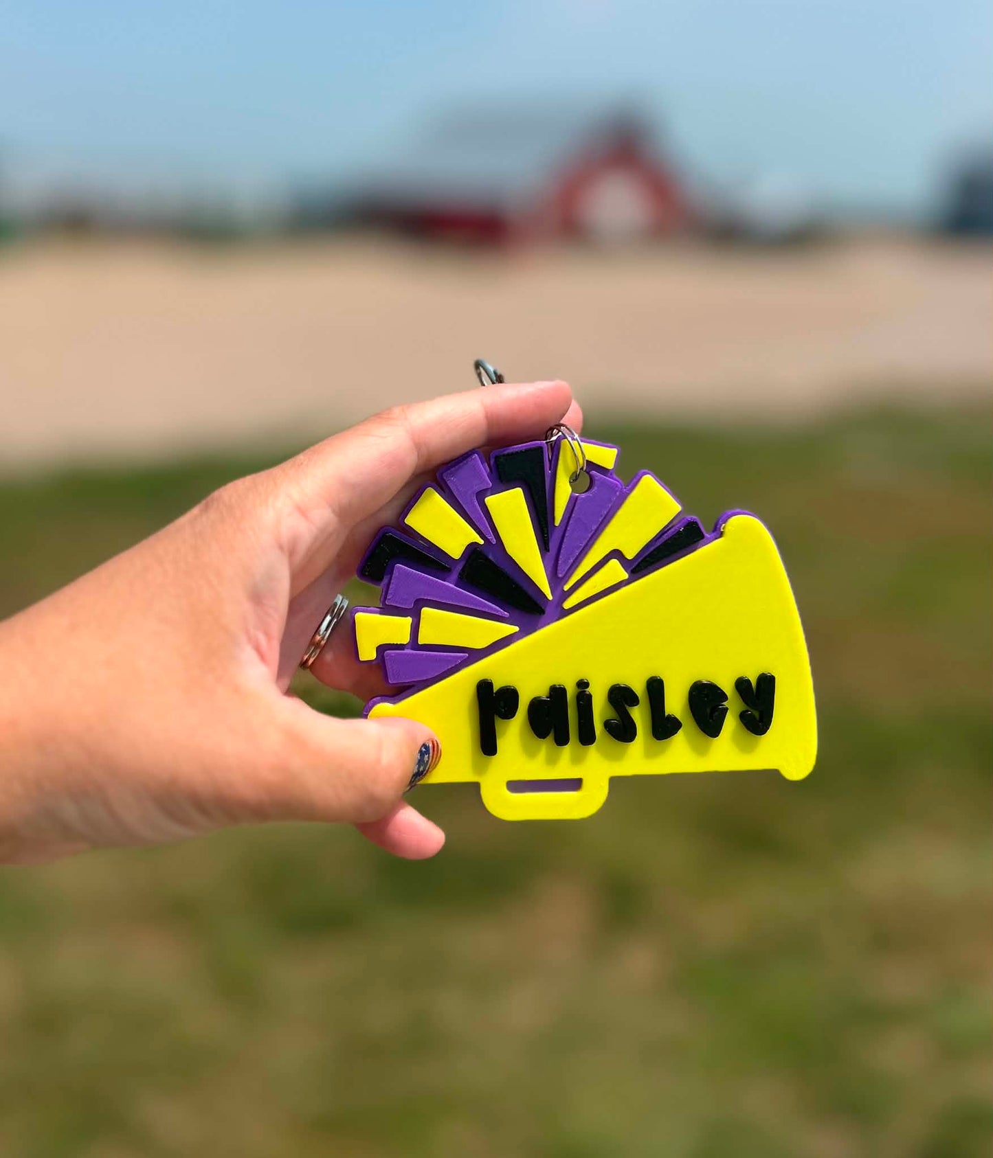 3D Printed Cheer Bag Tag