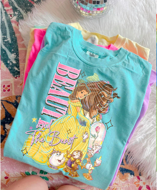 DTF Print - beauty & the beast