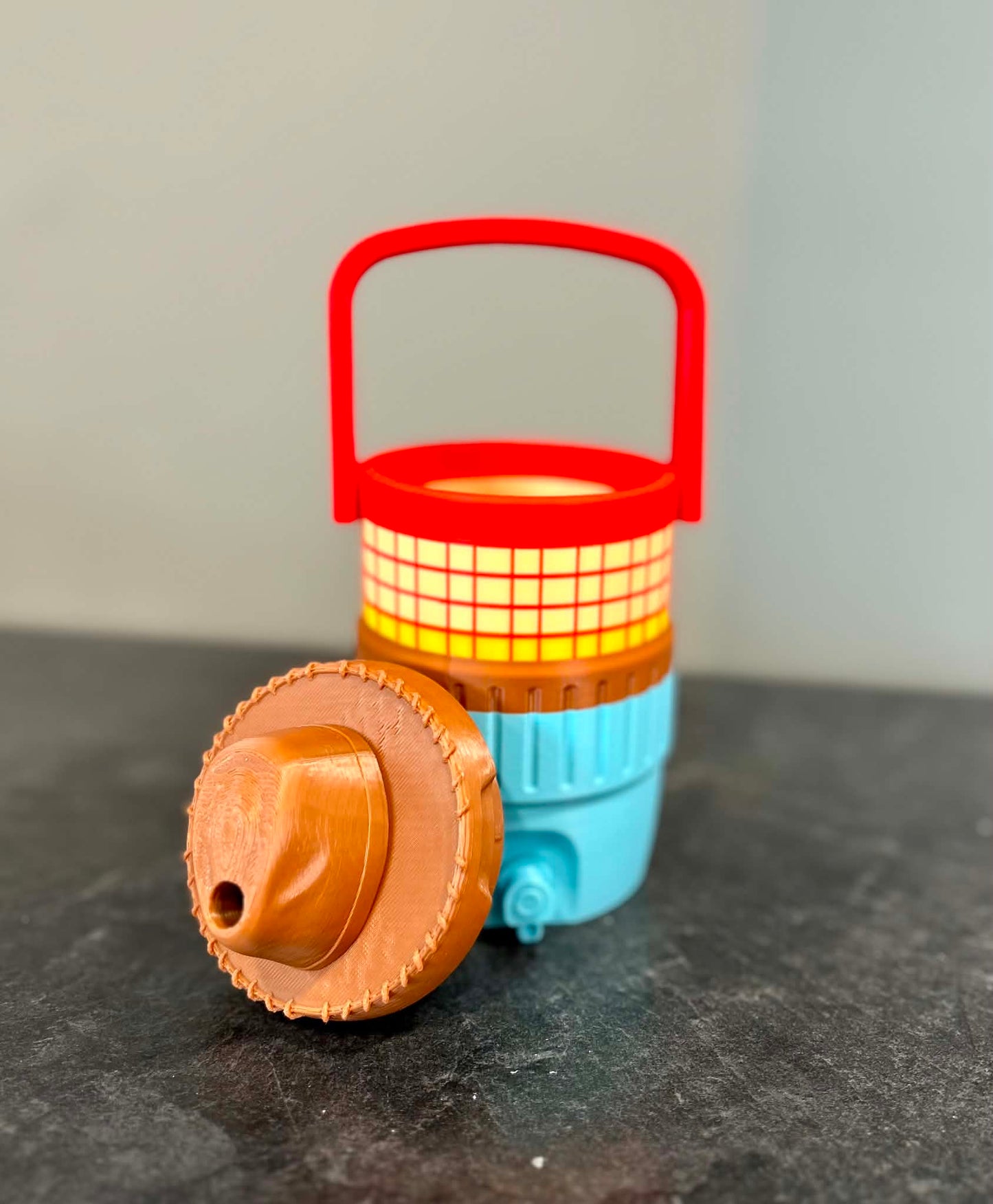 3D Printed Sheriff Can Cooler