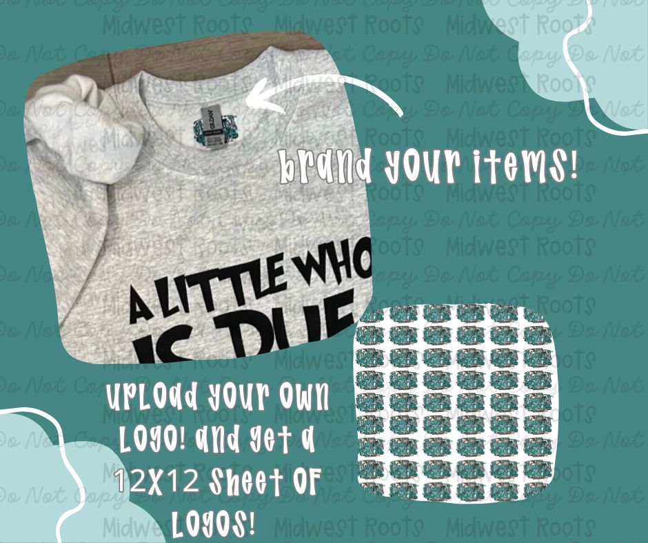 DTF Print - Logo Garment Tags