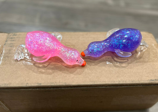 RTS Glitter Duck Squishy