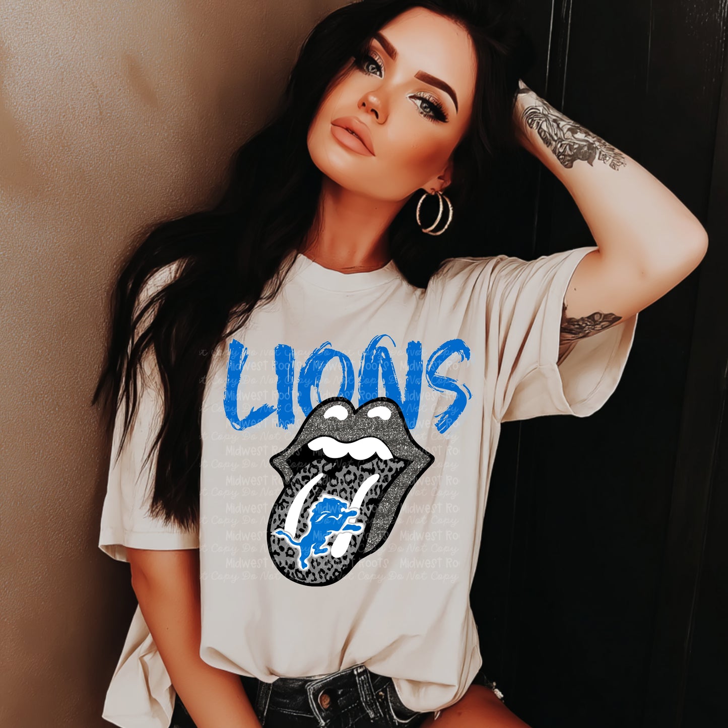 Professional Football Tongue Team Top