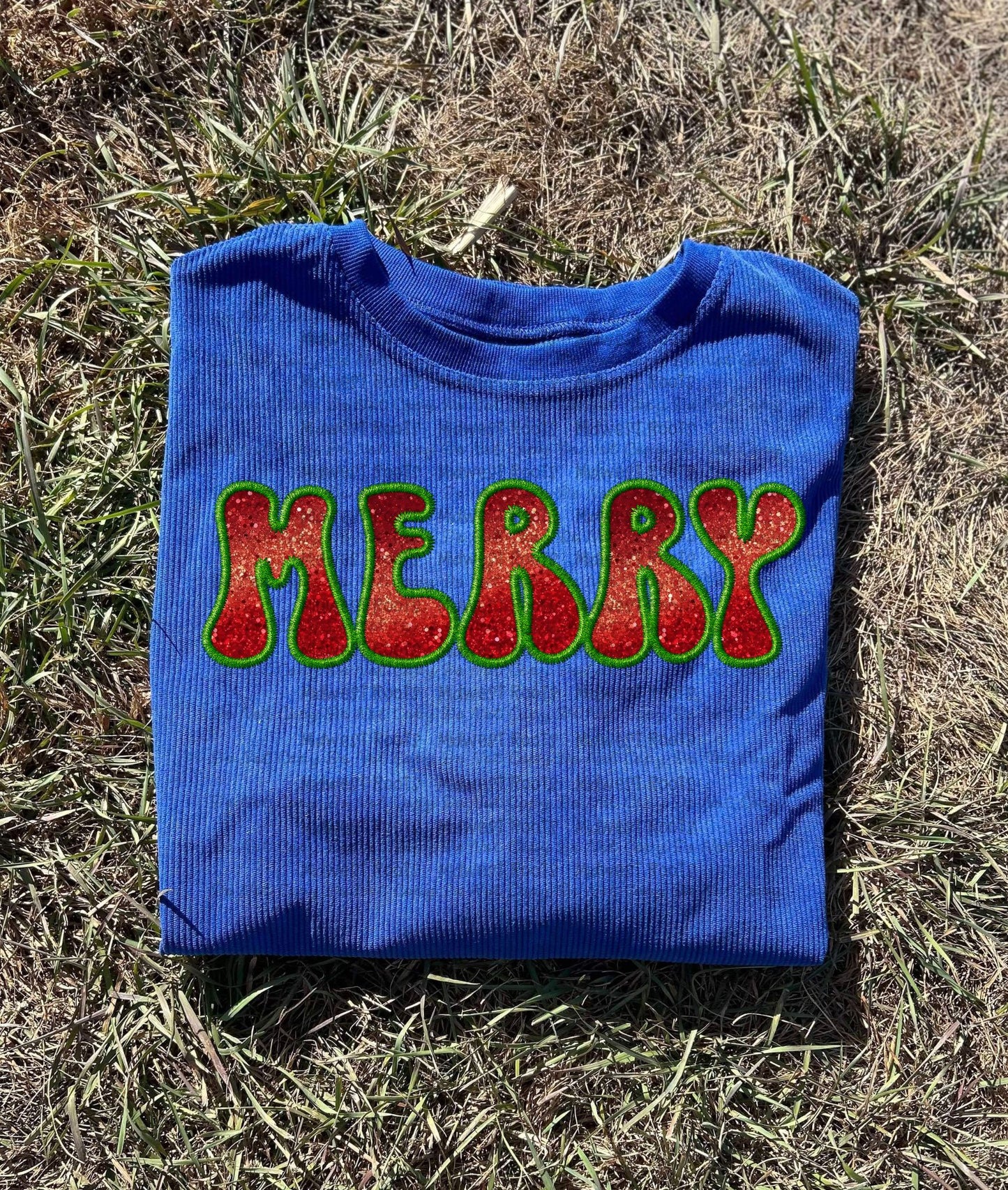 Merry Corduroy Sweatshirt Top