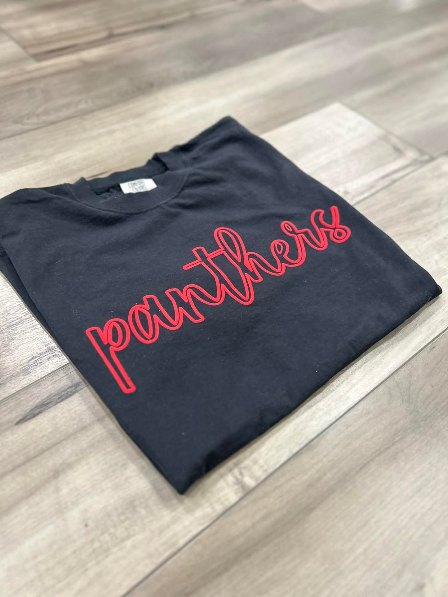 Custom Team Outline Puff Printed Top