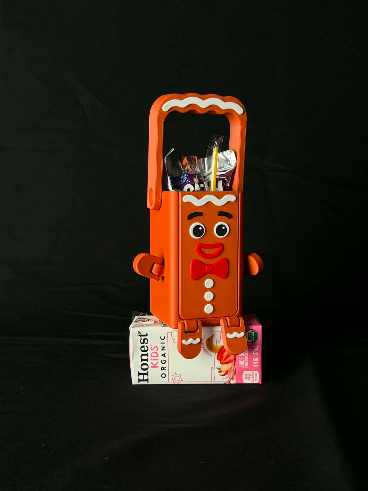 3D Printed Christmas Juice Box Holders