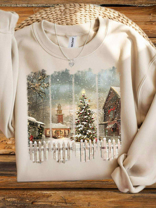 Snowy Christmas Top