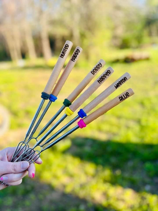 Personalized Roasting Sticks