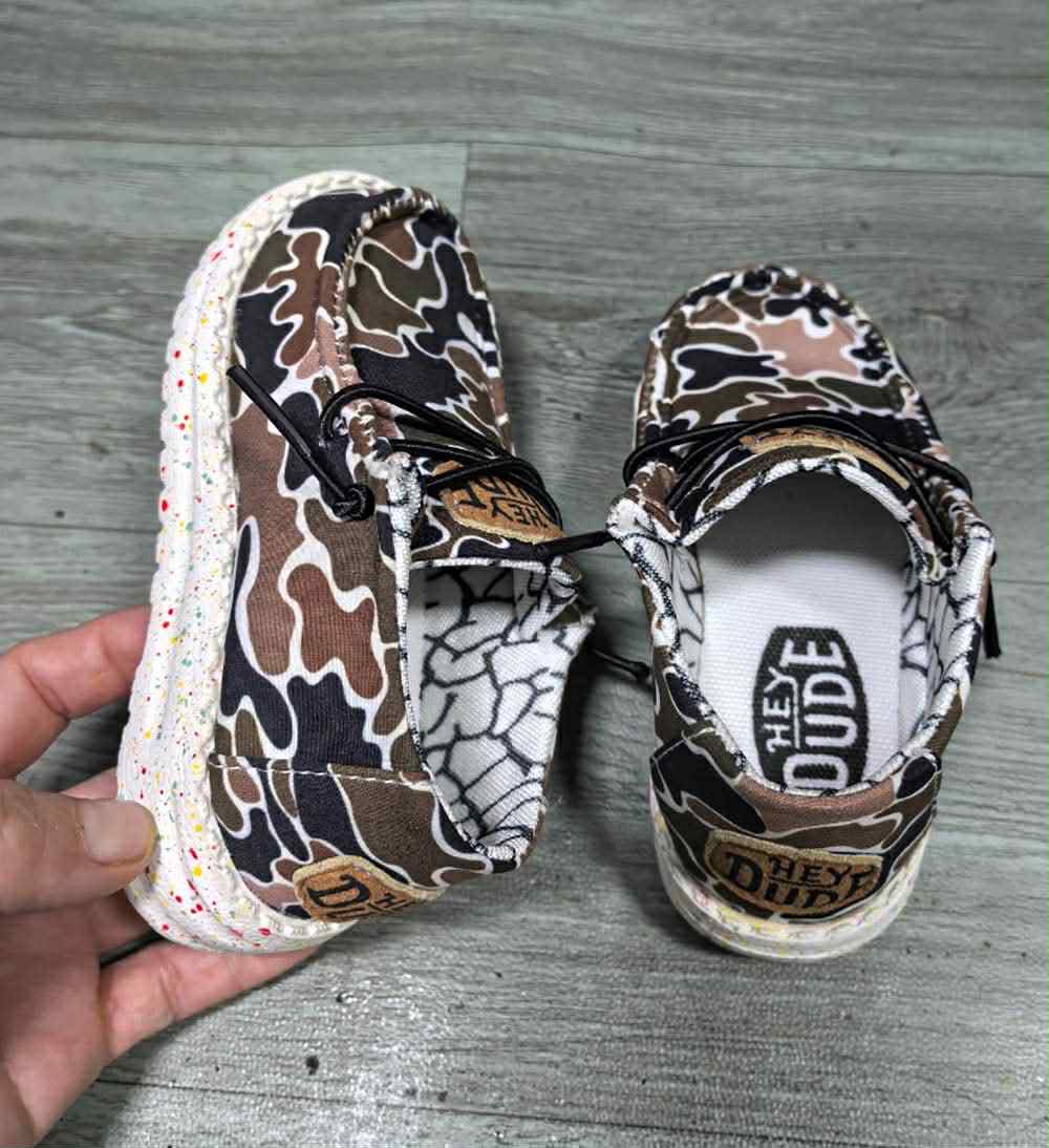 Pre Order Adult Camo Shoes