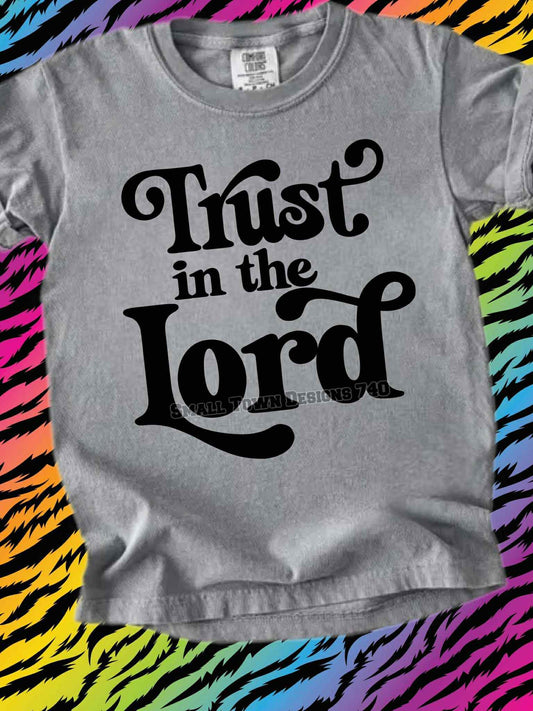DTF Print- Trust The Lord