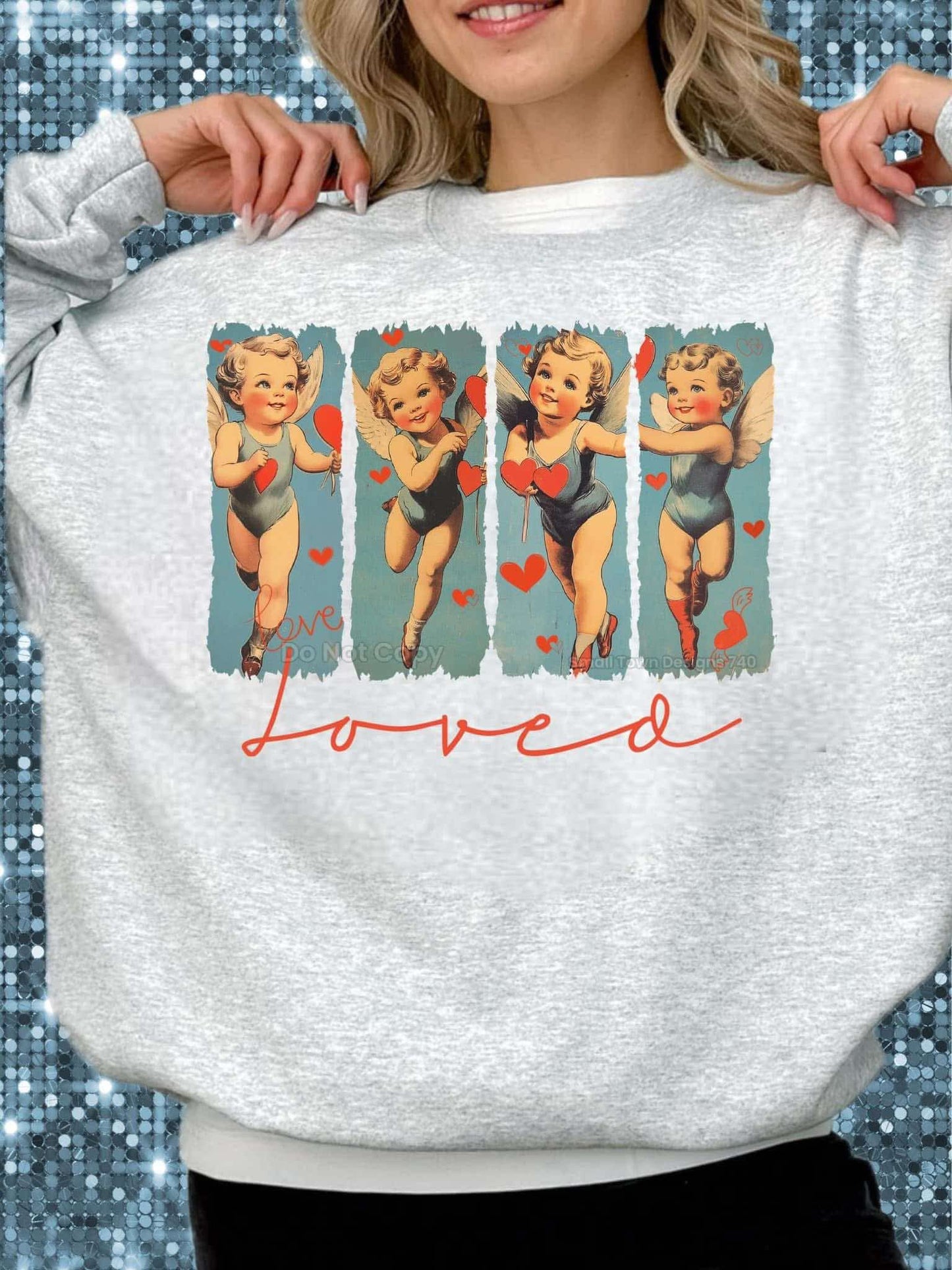 DTF Print - Loved Cherub